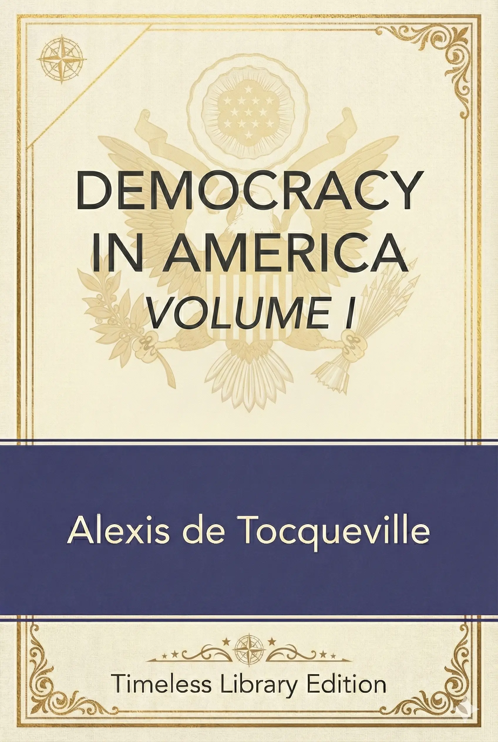 Cover for Democracy in America - Volume I