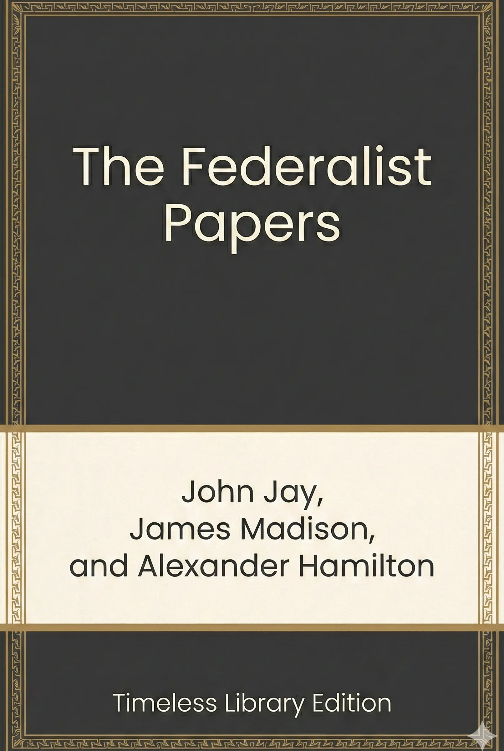 Cover for The Federalist Papers